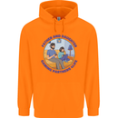 Father & Daughter Gaming Gamer Day Funny Childrens Kids Hoodie Orange