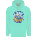 Father & Daughter Gaming Gamer Day Funny Childrens Kids Hoodie Peppermint