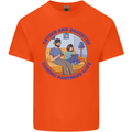 Father & Daughter Gaming Gamer Day Funny Kids T-Shirt Childrens Orange