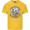 Father & Daughter Gaming Gamer Day Funny Kids T-Shirt Childrens Yellow