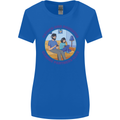 Father & Daughter Gaming Gamer Day Funny Womens Wider Cut T-Shirt Royal Blue
