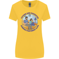 Father & Daughter Gaming Gamer Day Funny Womens Wider Cut T-Shirt Yellow