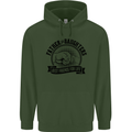 Father & Daughters Best Friends Fathers Day Childrens Kids Hoodie Forest Green