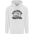 Father & Daughters Best Friends Fathers Day Childrens Kids Hoodie White