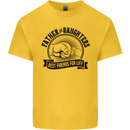 Father & Daughters Best Friends Fathers Day Kids T-Shirt Childrens Yellow