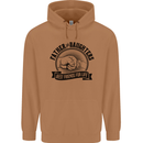 Father & Daughters Best Friends Fathers Day Mens 80% Cotton Hoodie Caramel Latte