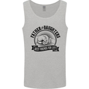 Father & Daughters Best Friends Fathers Day Mens Vest Tank Top Sports Grey