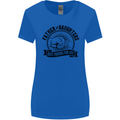 Father & Daughters Best Friends Fathers Day Womens Wider Cut T-Shirt Royal Blue