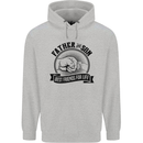 Father & Son Best Friends Father's Day Childrens Kids Hoodie Sports Grey