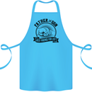 Father & Son Best Friends Father's Day Cotton Apron 100% Organic Turquoise