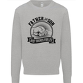 Father & Son Best Friends Father's Day Kids Sweatshirt Jumper Sports Grey