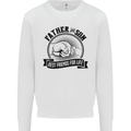 Father & Son Best Friends Father's Day Kids Sweatshirt Jumper White