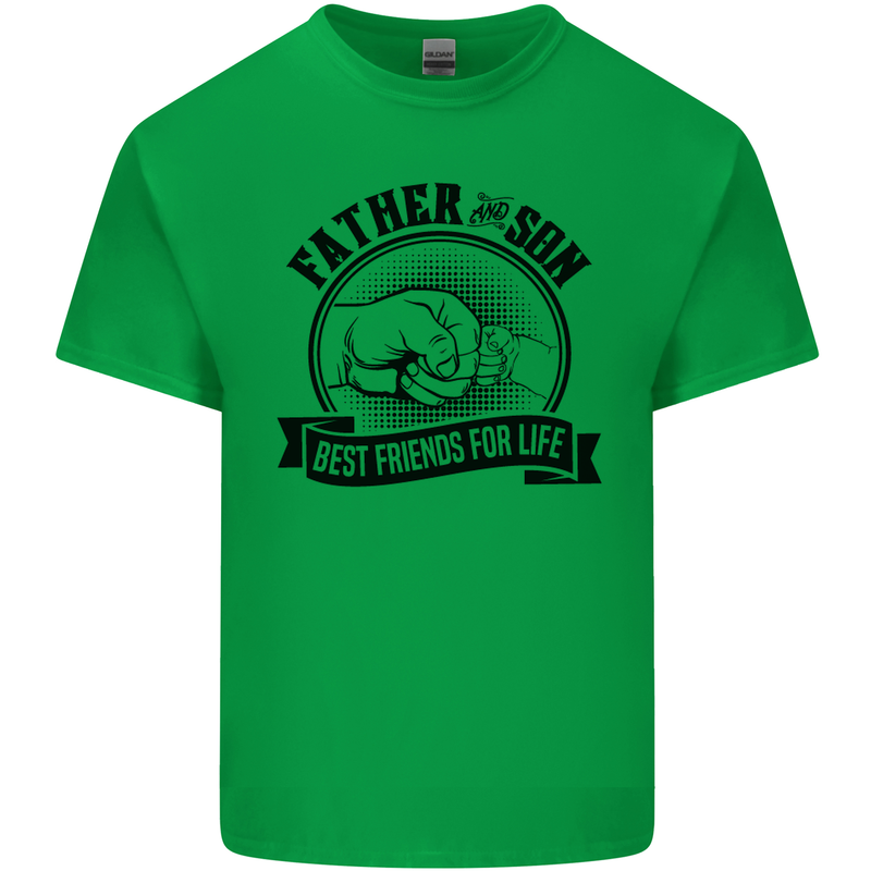 Father & Son Best Friends Father's Day Kids T-Shirt Childrens Irish Green
