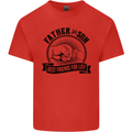 Father & Son Best Friends Father's Day Kids T-Shirt Childrens Red