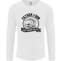 Father & Son Best Friends Father's Day Mens Long Sleeve T-Shirt White