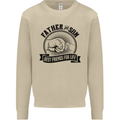 Father & Son Best Friends Father's Day Mens Sweatshirt Jumper Sand