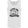 Father & Son Best Friends Father's Day Mens Vest Tank Top White