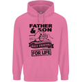 Father & Son Best Friends for Life Childrens Kids Hoodie Azalea