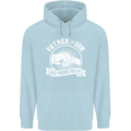 Father & Son Best Friends for Life Childrens Kids Hoodie Light Blue