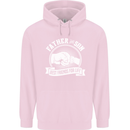Father & Son Best Friends for Life Childrens Kids Hoodie Light Pink