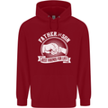 Father & Son Best Friends for Life Childrens Kids Hoodie Red