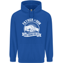 Father & Son Best Friends for Life Childrens Kids Hoodie Royal Blue
