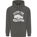 Father & Son Best Friends for Life Childrens Kids Hoodie Storm Grey