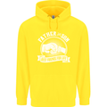 Father & Son Best Friends for Life Childrens Kids Hoodie Yellow