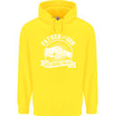 Father & Son Best Friends for Life Childrens Kids Hoodie Yellow