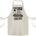 Father & Son Best Friends for Life Cotton Apron 100% Organic Natural