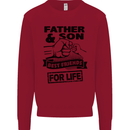 Father & Son Best Friends for Life Kids Sweatshirt Jumper Red