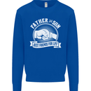 Father & Son Best Friends for Life Kids Sweatshirt Jumper Royal Blue
