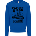 Father & Son Best Friends for Life Kids Sweatshirt Jumper Royal Blue