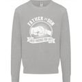 Father & Son Best Friends for Life Kids Sweatshirt Jumper Sports Grey