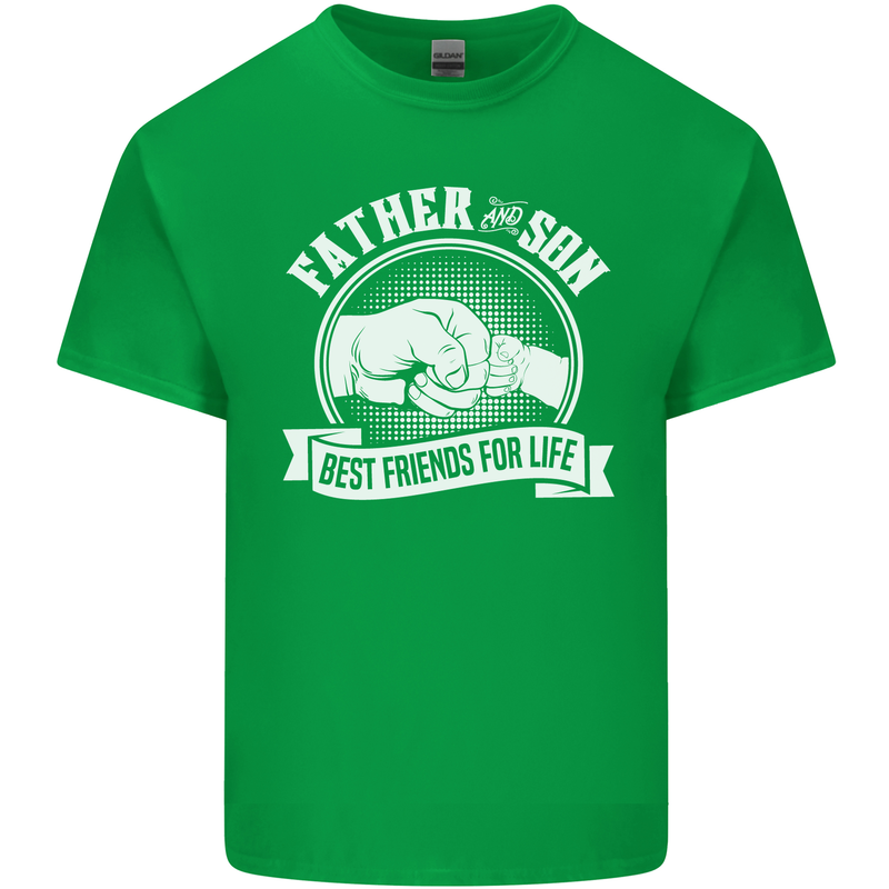 Father & Son Best Friends for Life Kids T-Shirt Childrens Irish Green