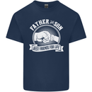 Father & Son Best Friends for Life Kids T-Shirt Childrens Navy Blue
