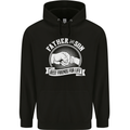 Father & Son Best Friends for Life Mens 80% Cotton Hoodie Black