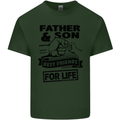 Father & Son Best Friends for Life Mens Cotton T-Shirt Tee Top Forest Green