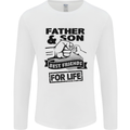 Father & Son Best Friends for Life Mens Long Sleeve T-Shirt White