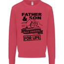 Father & Son Best Friends for Life Mens Sweatshirt Jumper Heliconia