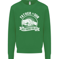Father & Son Best Friends for Life Mens Sweatshirt Jumper Irish Green
