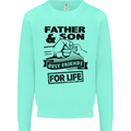 Father & Son Best Friends for Life Mens Sweatshirt Jumper Peppermint