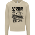 Father & Son Best Friends for Life Mens Sweatshirt Jumper Sand