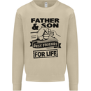 Father & Son Best Friends for Life Mens Sweatshirt Jumper Sand