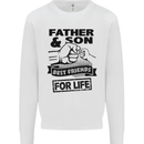 Father & Son Best Friends for Life Mens Sweatshirt Jumper White