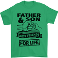 Father & Son Best Friends for Life Mens T-Shirt Cotton Gildan Irish Green