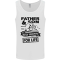 Father & Son Best Friends for Life Mens Vest Tank Top White