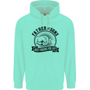 Father & Sons Best Friends Father's Day Childrens Kids Hoodie Peppermint