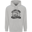 Father & Sons Best Friends Father's Day Childrens Kids Hoodie Sports Grey