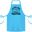 Father & Sons Best Friends Father's Day Cotton Apron 100% Organic Turquoise